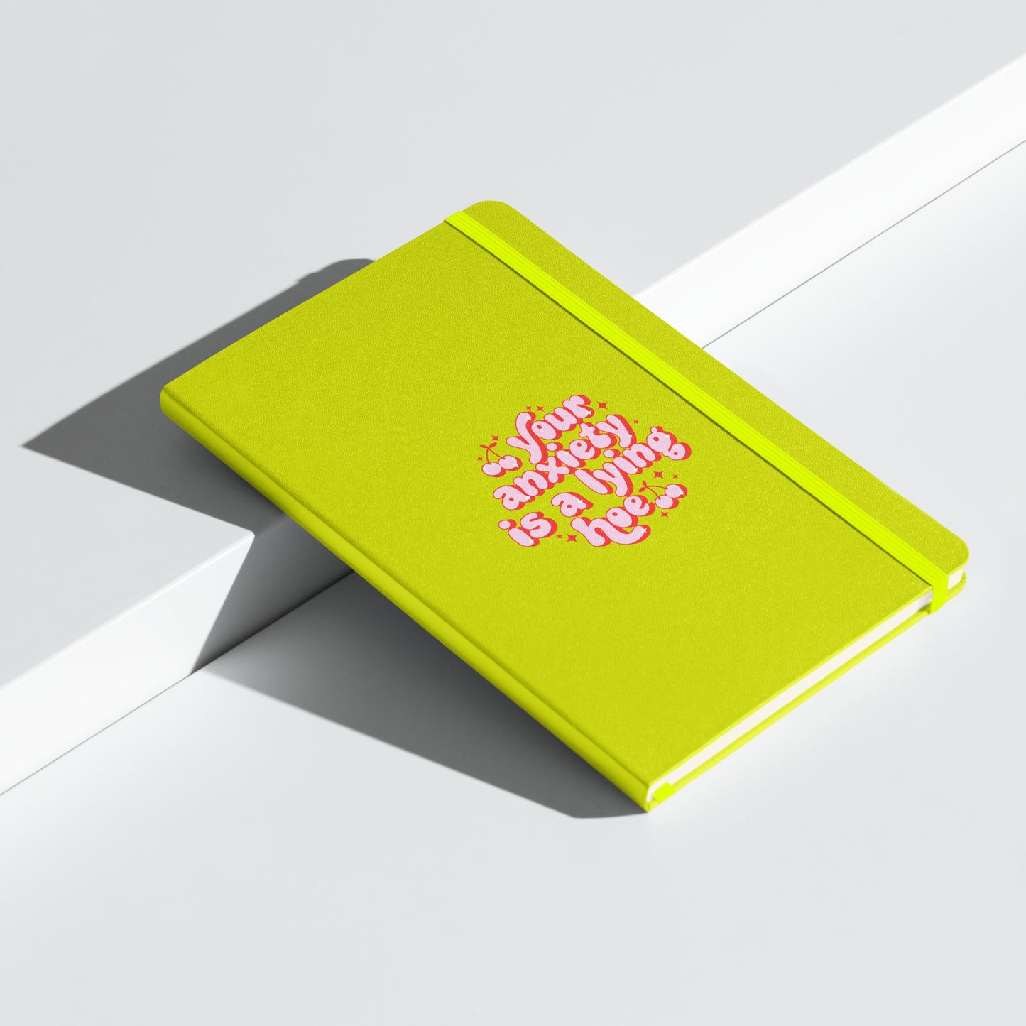 Your Anxiety Is A Lying Hoe Journal with Bookmark
