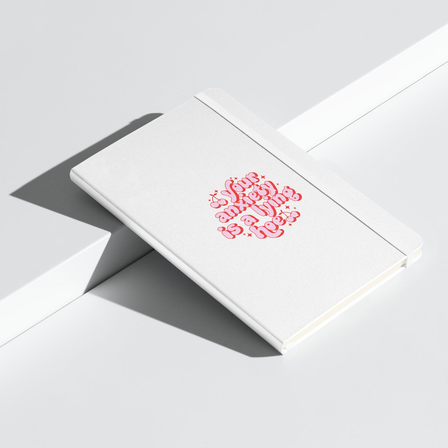 Your Anxiety Is A Lying Hoe Journal with Bookmark