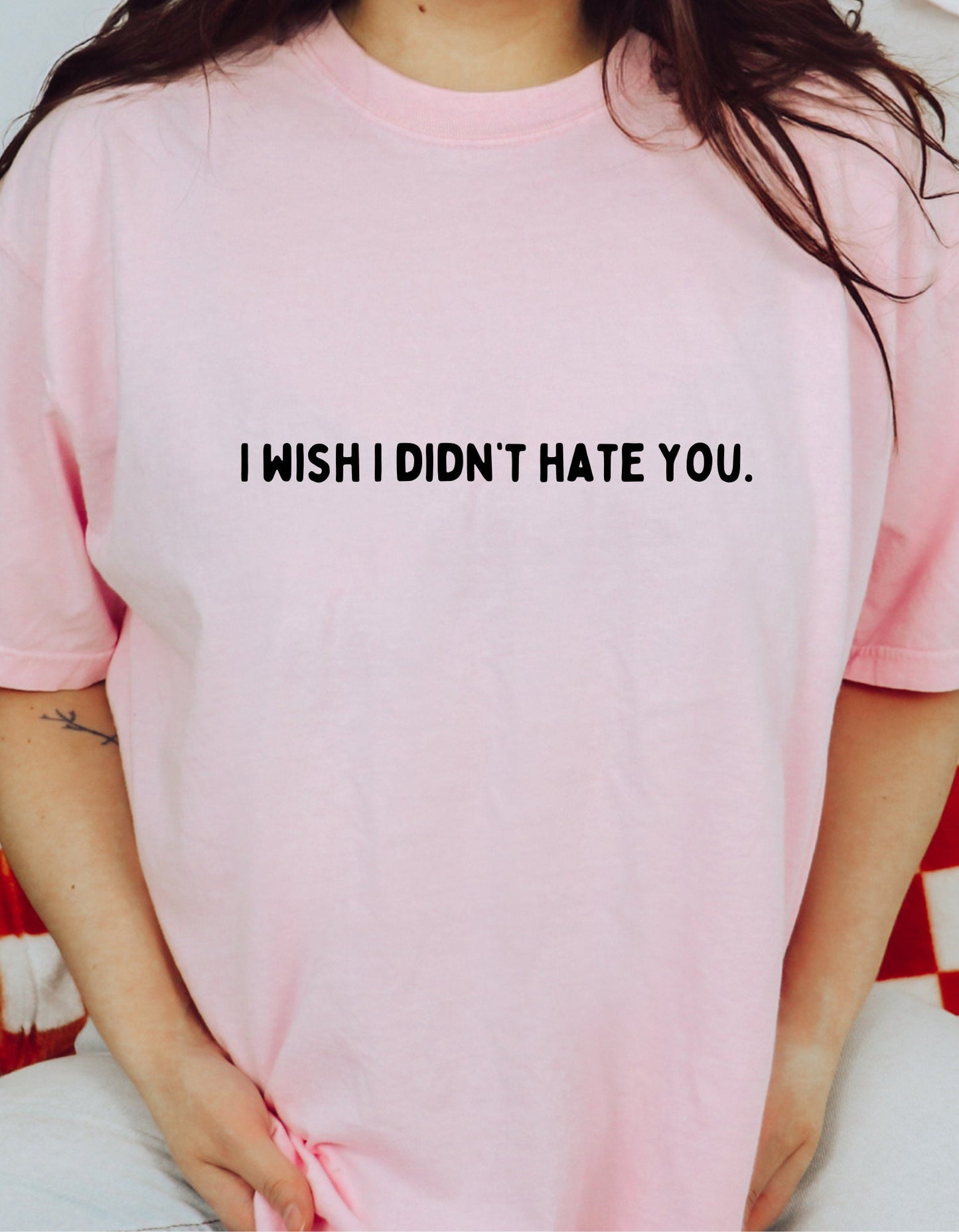 I Wish I Didn't Hate You | 2024 2023 Mental health awareness, new designs, fall funny friend gifts, matters. Healing Menty Tee Co.