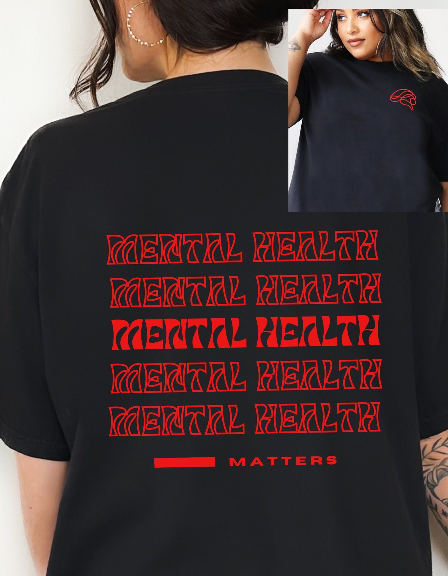 Mental Health Matters Comfort Colors® Tshirt | Mental health awareness 2023 2024 | Unisex 2023 2024 fall gift