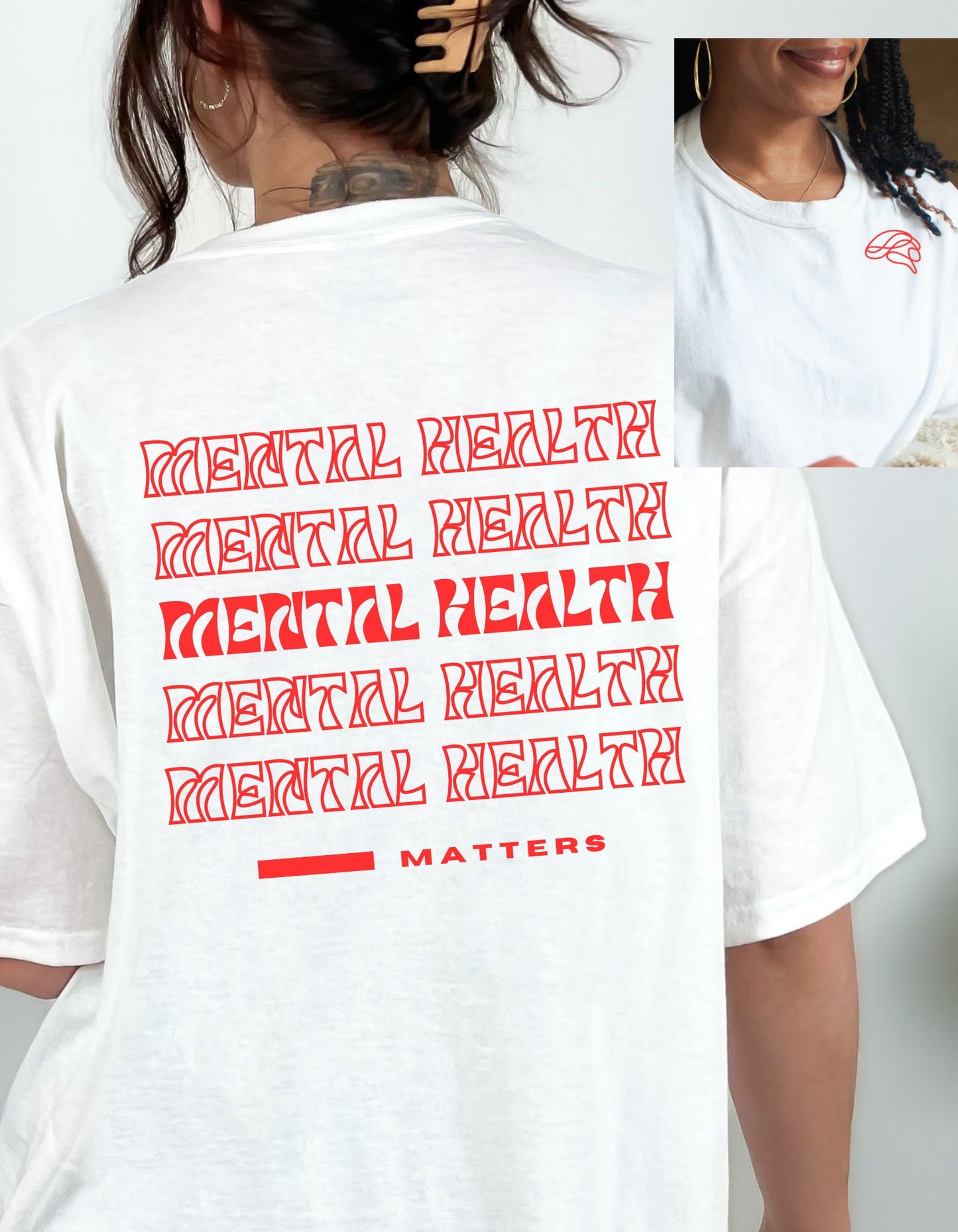 Mental Health Matters Comfort Colors® Tshirt | Mental health awareness 2023 2024 | Unisex 2023 2024 fall gift