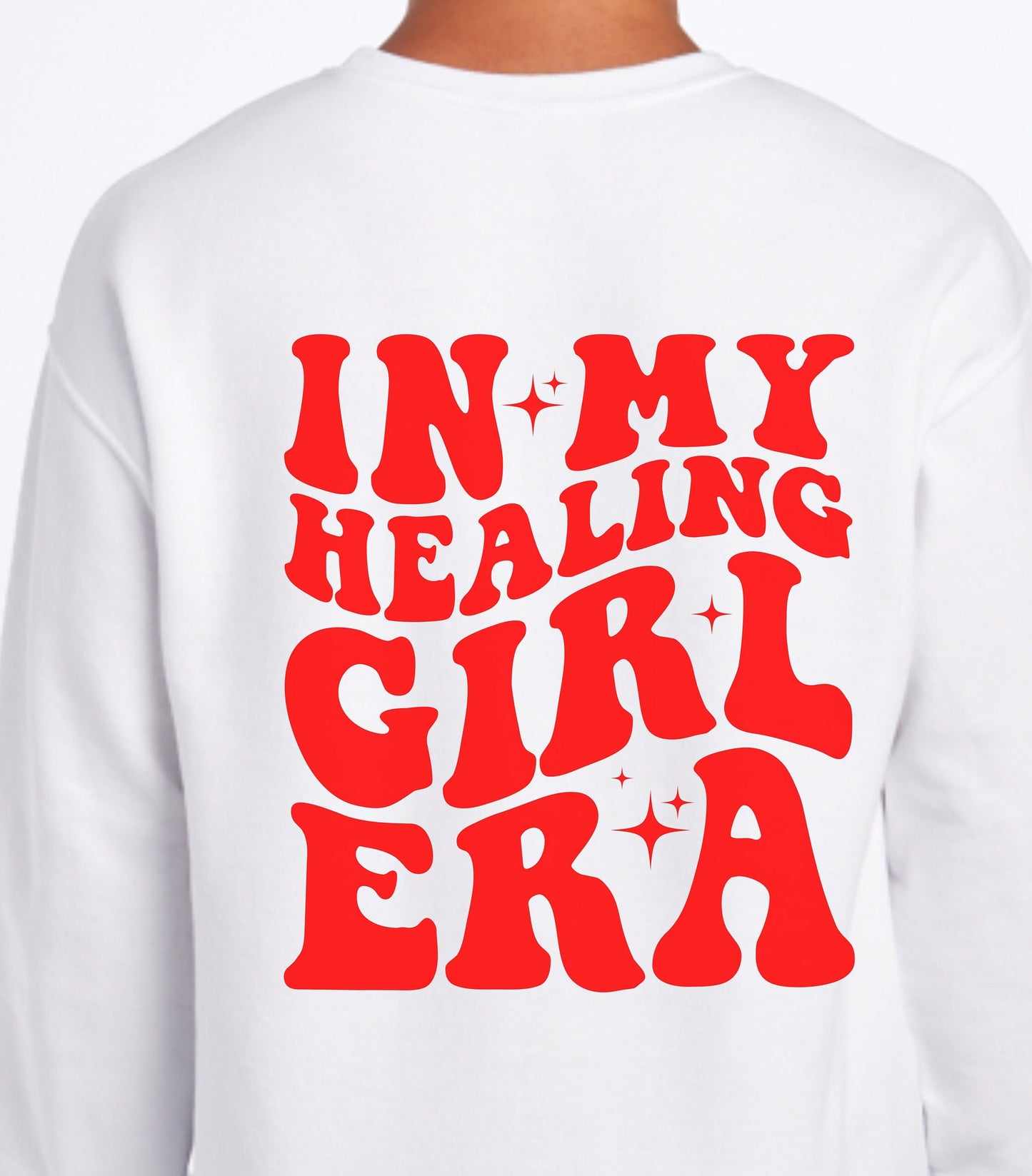 In My Healing Girl Era Oversized Crewneck Sweatshirt