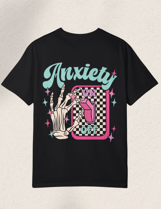 Anxiety Skeleton Light Switch Comfort Colors® Tee