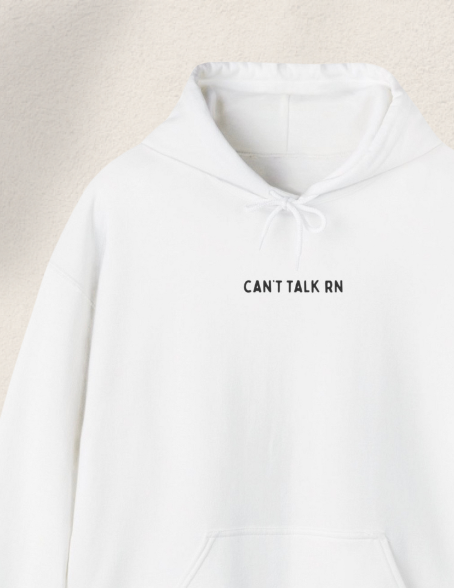 Can't Talk Right Now Doing Healing Girl Shit Ghoul Face Hoodie