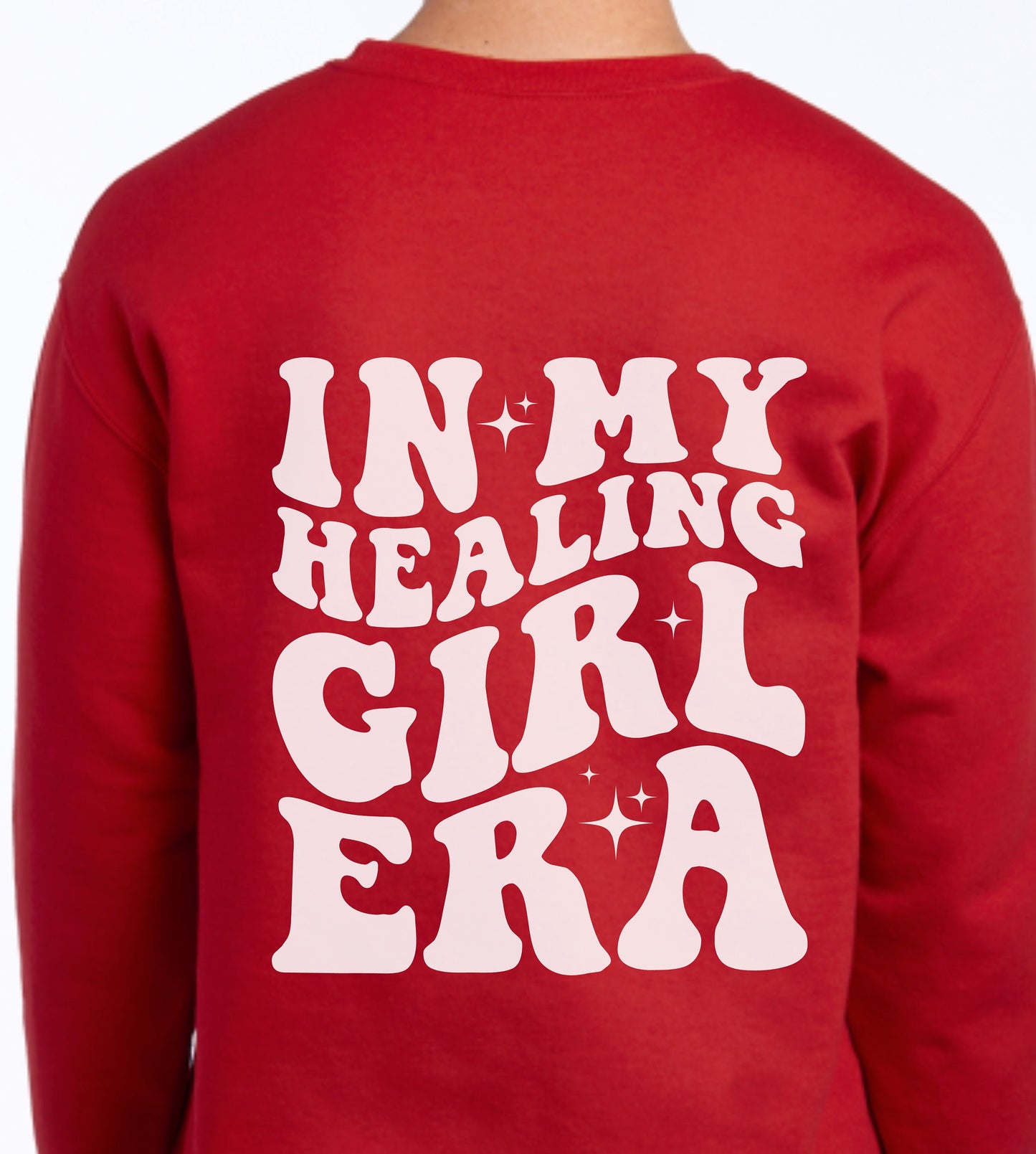 In My Healing Girl Era Oversized Crewneck Sweatshirt