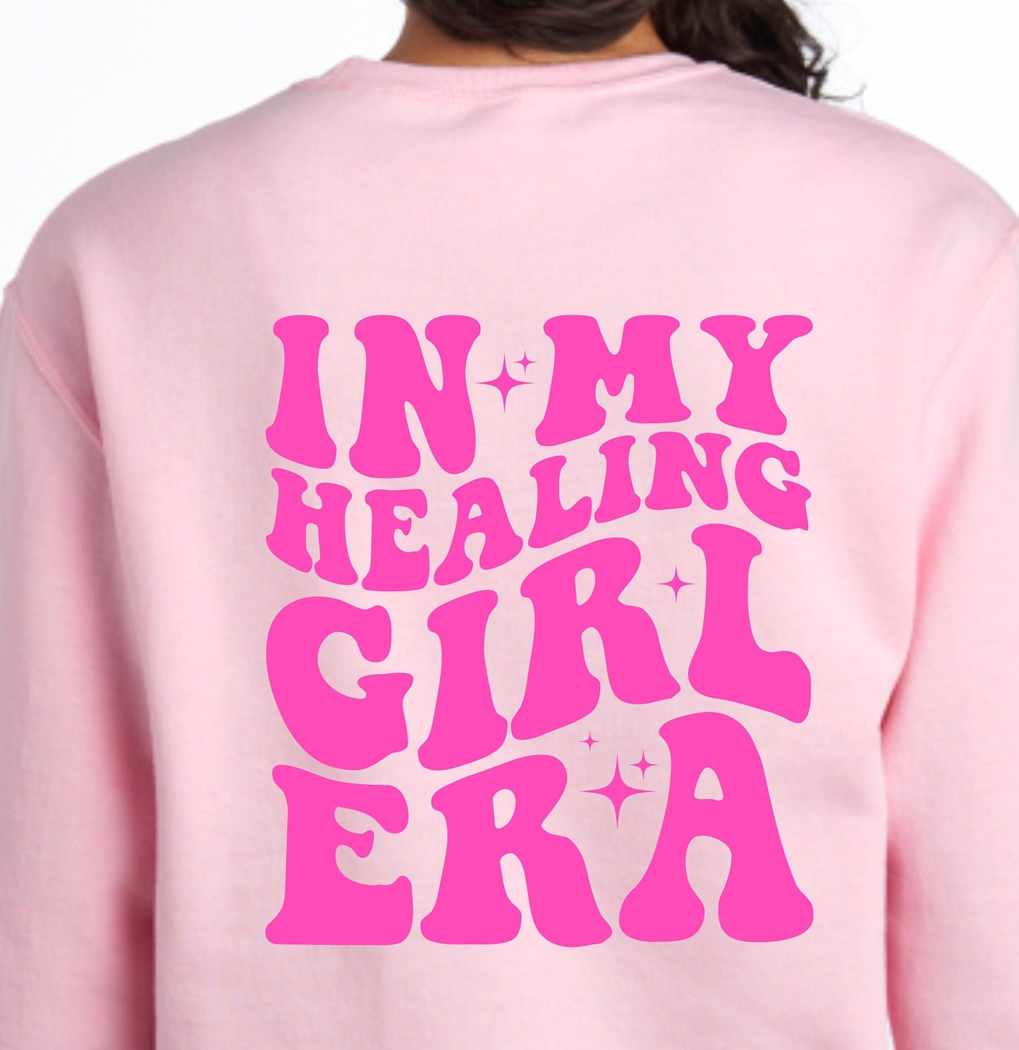 In My Healing Girl Era Oversized Crewneck Sweatshirt