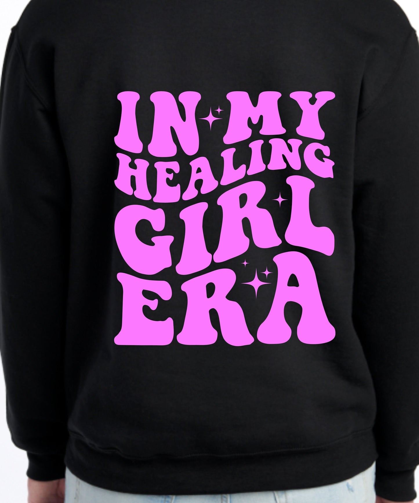 In My Healing Girl Era Oversized Crewneck Sweatshirt